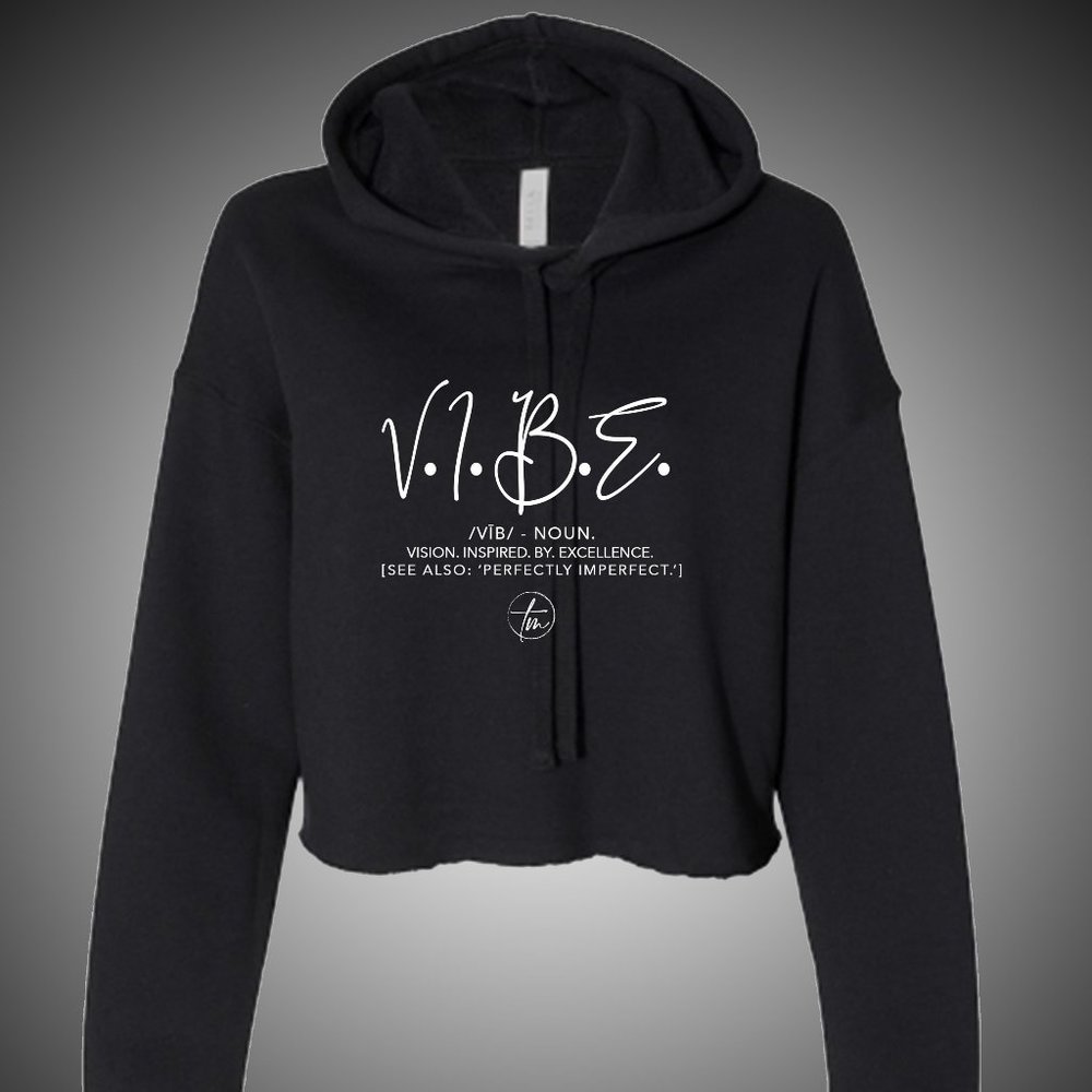 "Vibe" Vision Inspired by Excellence Cropped Top